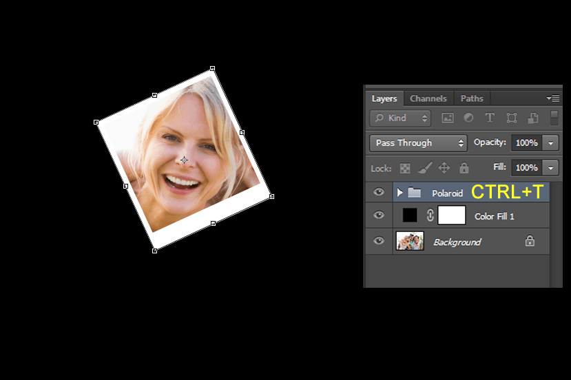 Create A Photo Collage Effect To An Image Using Photoshop