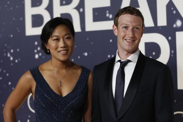 Mark Zuckerberg and wife