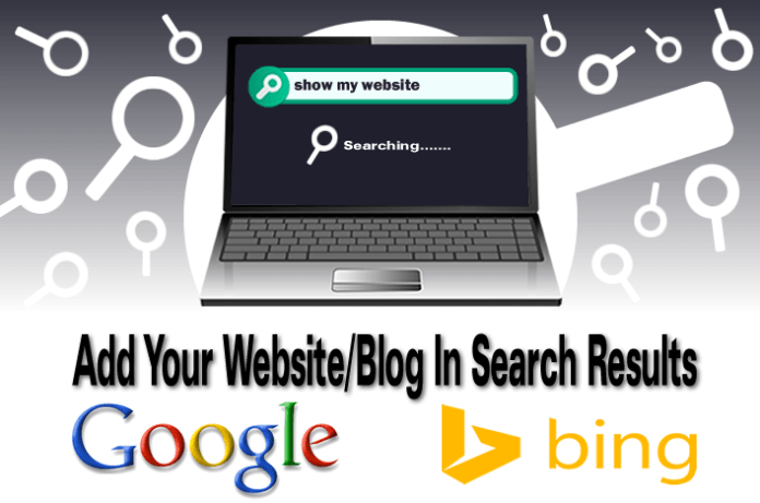 add your website or blog