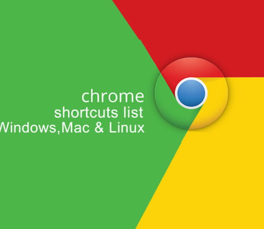 chrome shortcut lists chrome shortcut lists for windows,mac,linux