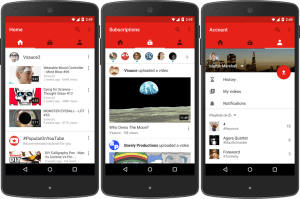 Take A Look On New Redesigned Youtube Mobile App