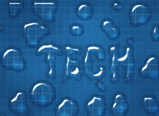 Create A Water Drop Text Effect Using Photoshop water drop text effect