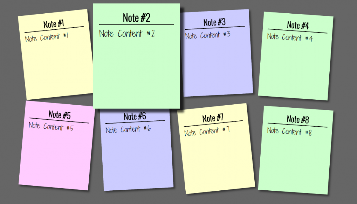 bestøver fly Initiativ Add Sticky Note Effect In Your Websites Using HTML And CSS