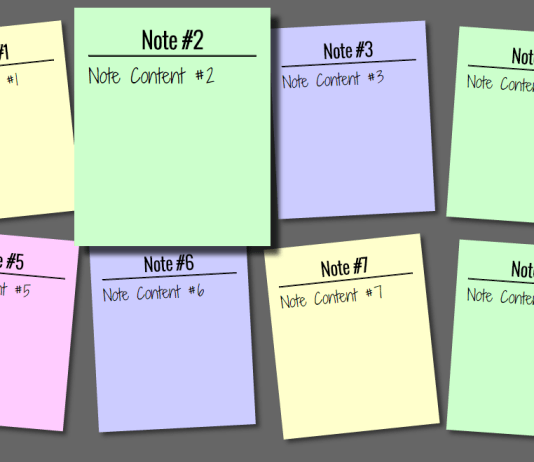 sticky note sticky note effect using html and css