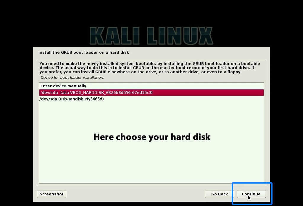 grub on usb to boot hard drive