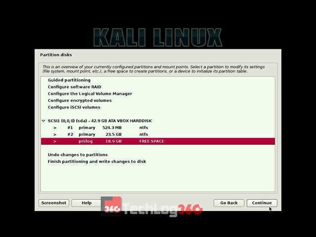 dual boot kali 2.0 with windows 10