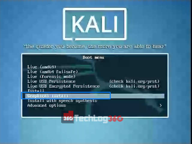 kali linux how to install windows 10