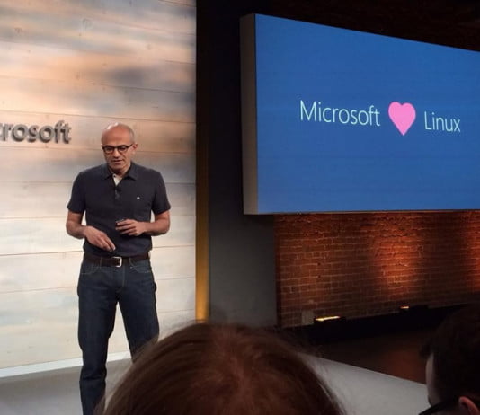 microsoft loves linux