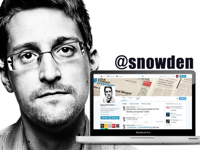 snowden twitter