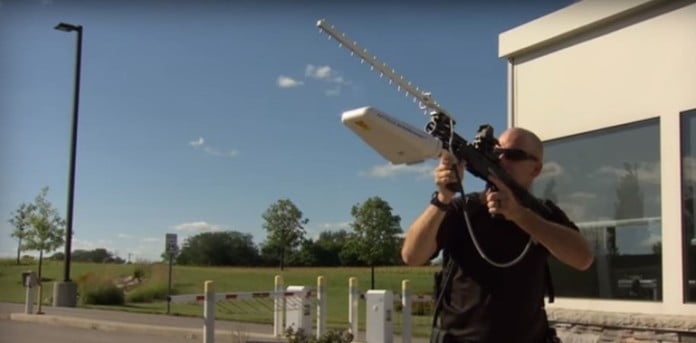 Anti-Drone Weapon DroneDefender