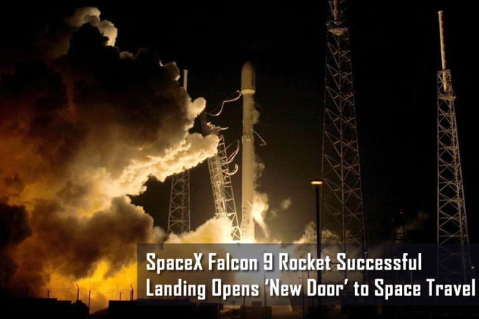 Elon Musk's SpaceX Falcon 9 Rocket