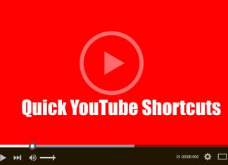 Quick YouTube Shortcuts