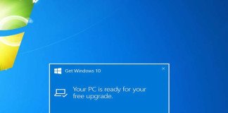 Hide Windows 10 Upgrade Prompts in Windows 7 and Windows 8.1