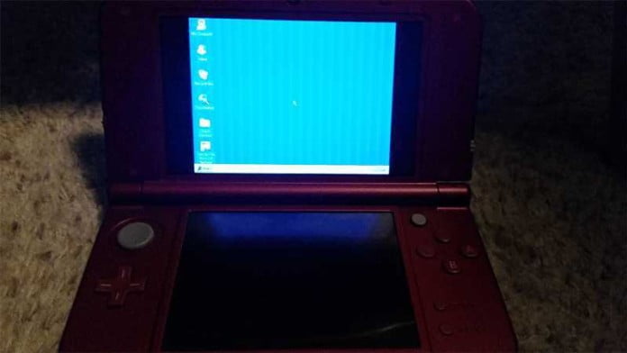 Nintendo 3DS XL can Run Windows 95