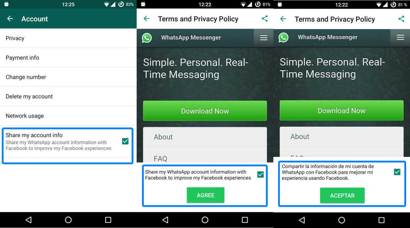 WhatsApp Want To Share Your Data With Facebook 