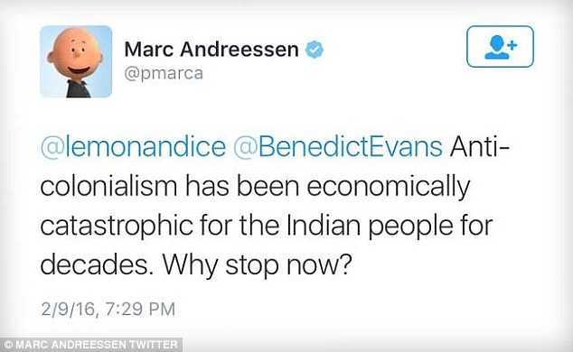 Marc Andreessen's Comments About India 