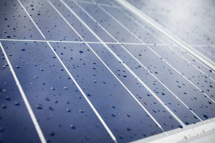 Solar Cell Generates Power from Raindrops Solar Cell Generates Power from Raindrops