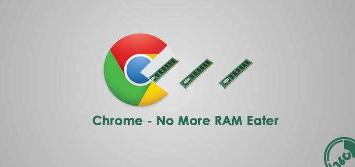 Chrome will consume less RAM
