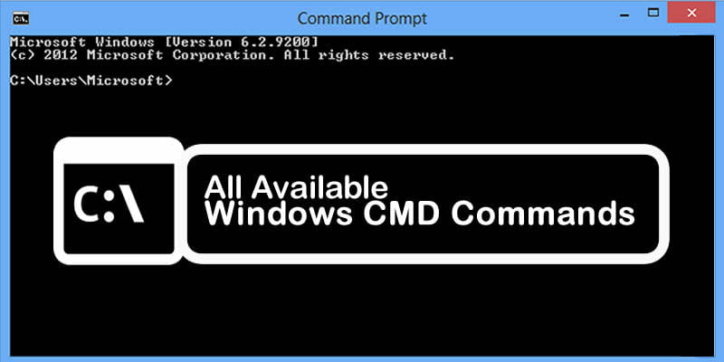 cmd commands windows 10