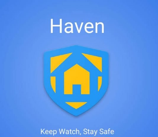 Haven - monitoring app by snowden Haven - monitoring app by snowden