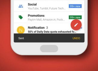 undo send gmail for Android