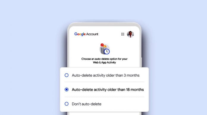 Google will auto-delete data it gets from new users