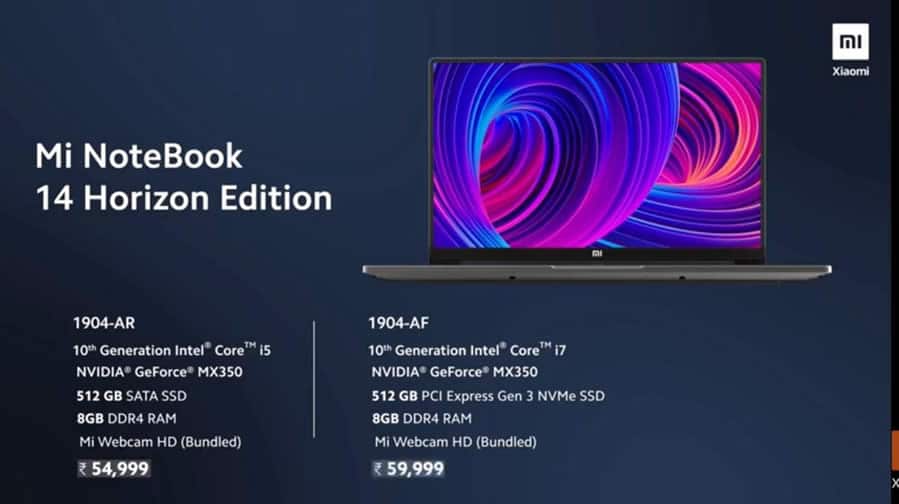 Mi NoteBook 14 Horizon Edition