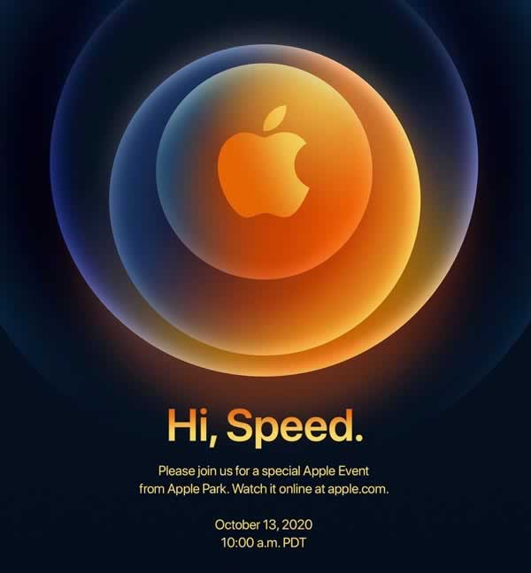 iPhone 12 invitation for October 13