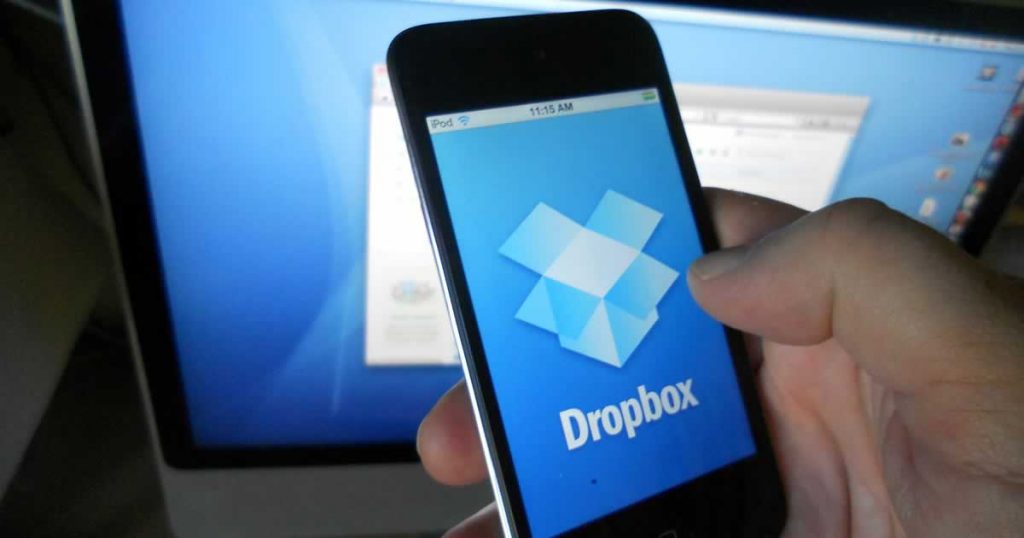 Dropbox cloud storage
