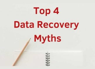 Top 4 Data Recovery Myths