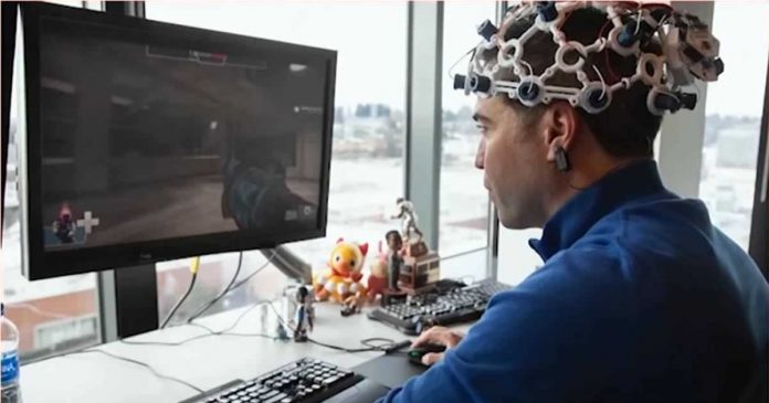 Valve Corporation brain-machine interface device