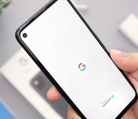 Google app start up Google app start up