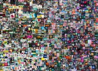 Artist Sold A JPG Collage Of His Works As An NFT Token For A Record $69 Million NFT artwork 69 million us dollars