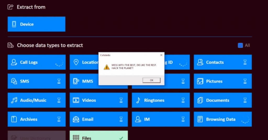 Signal Creator Hacked FBI Forensics Tool