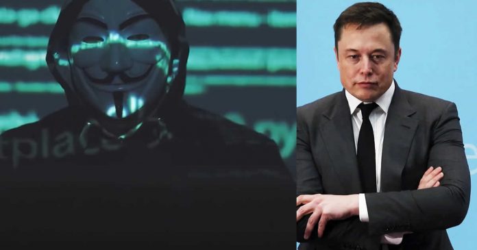 Anonymous Threatens Elon Musk