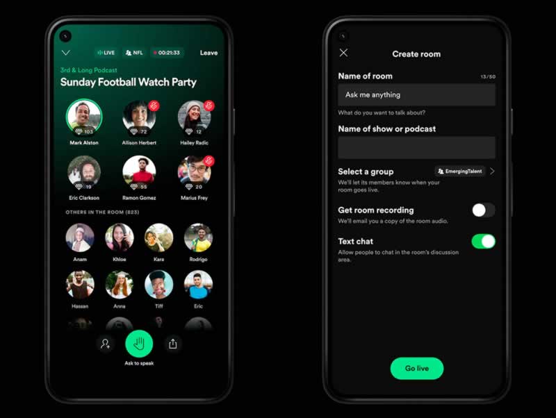 Spotify Greenroom