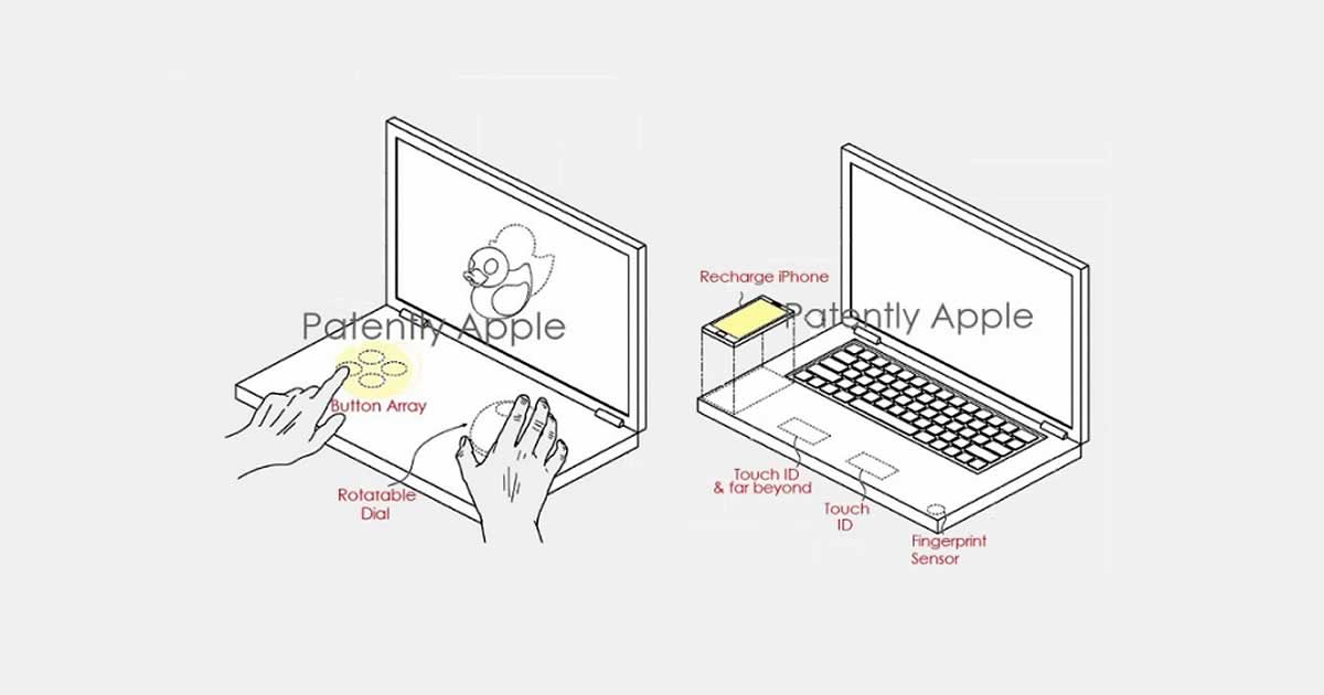 Apple Patents A Dual-Display MacBook With Virtual Keyboard