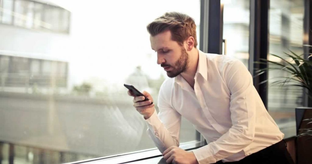 Using phone for business