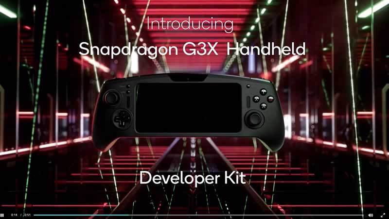 Snapdragon G3x Handheld Developer Kit