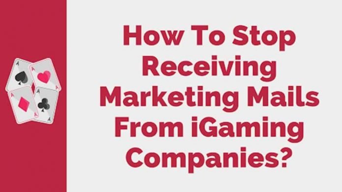 Stop Receiving Marketing Mails