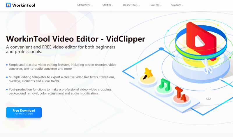 WorkinTool Video Editor