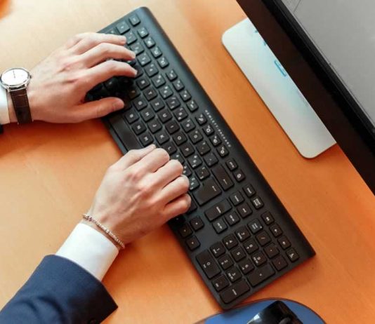 businessman working online businessman working online