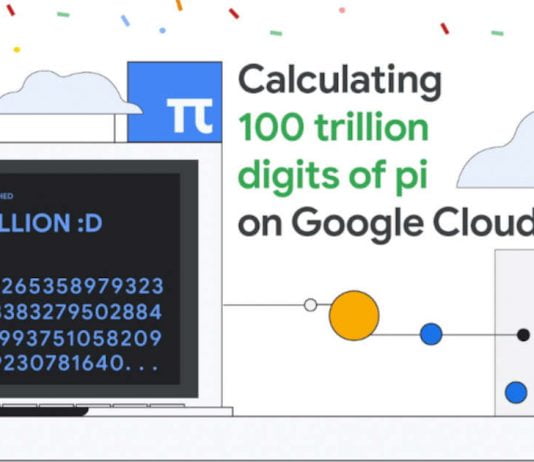 Google Developers Calculates 100 Trillion Digits Of Pi Google Developers Calculates 100 Trillion Digits Of Pi