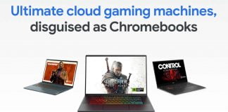 cloud gaming Chromebooks