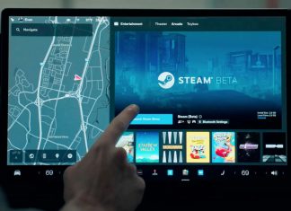 Tesla Has Integrated The Steam Gaming Platform Into Its Cars Tesla Integrated Steam