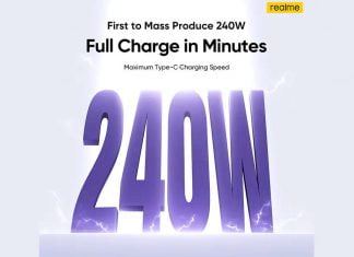 Realme Officially Unveiled Its 240W Fast Charging Technology Realme 240W Fast Charging Technology