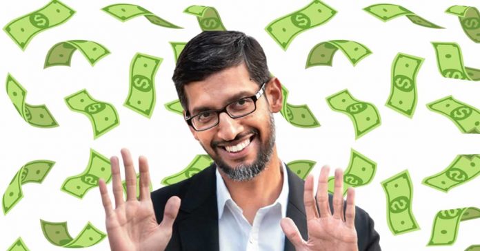 Sundar Pichai Highest-Paid Executive