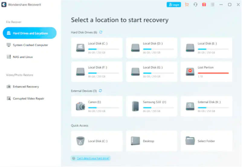 Wondershare Recoverit