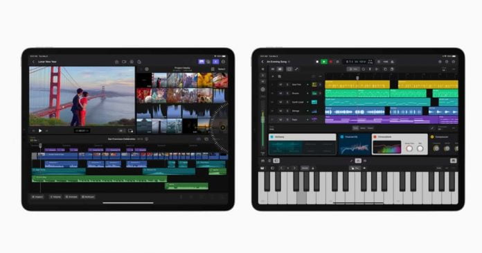 Final Cut Pro and Logic Pro to iPad