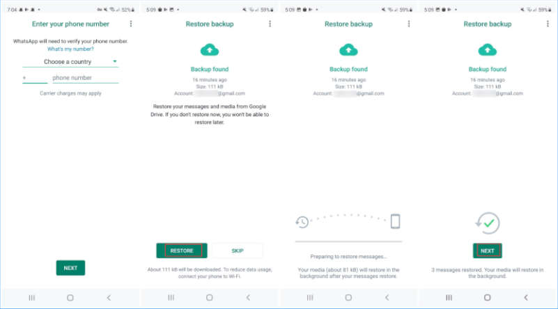 Recover Old WhatsApp Messages